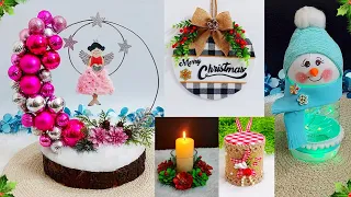 5 Economical Christmas Decoration idea with simple material |DIY Affordable Christmas craft idea🎄193