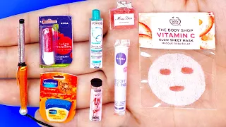 12 DIY MINIATURE MAKEUP REALISTIC HACKS AND CRAFTS