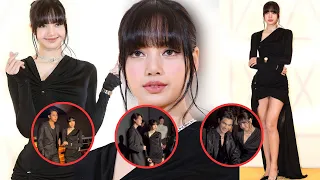 LISA shines at the BVLGARI Studio event,interaction with SEVENTEEN Mingyu,Lee Jong Suk&Mile Phakphum