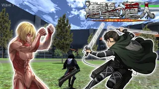 AOT Mobile Female Titan Boss Fight - Attack on Titan Mobile Game by Julhiecio