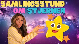 Blinke blinke Stjernelill. Samlingsstund om Stjerner. Barne TV  for førskolebarn.