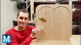 How to Make a Heart-shaped Puzzle