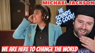 MINI RARE BEHIND THE SCENES OF We Are Here to Change the World - Michael Jackson | REACTION