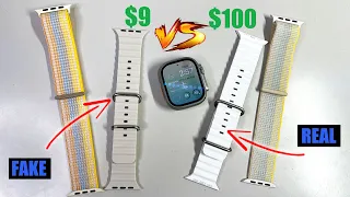 Fake vs REAL Apple Watch Bands | SAVE MONEY ? | Should you even bother with these cheap knockoffs?