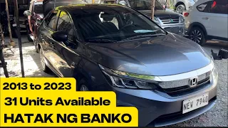 HATAK NG BANKO 31 UNITS AVAILABLE