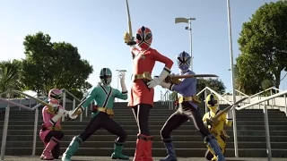 Lauren Leads The Samurai Rangers