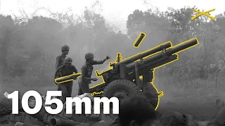 Hỏa Lực Đáng Gờm Của "THẦN SẤM" 105mm Howitzer