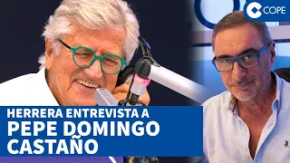 Pepe Domingo Castaño, con Herrera: "Soy una persona que ha cumplido sus sueños, nada más"