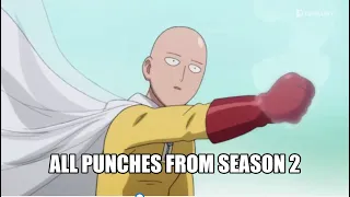 All of Saitama’s Punches from One Punch Man Season 2
