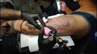 GALAXY INSPIRED TATTOO DESIGNS (TIME LAPSE)