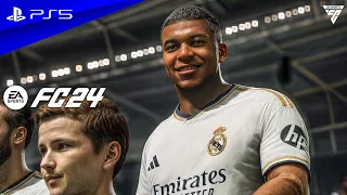 FC 24 - Real Madrid vs. Man City Ft. Mbappe, Haaland, | UEFA Champions League Final | PS5™ [4K60]