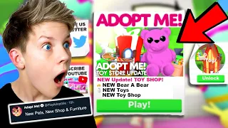 *IT'S HERE* NEW TOY SHOP in Adopt Me!!