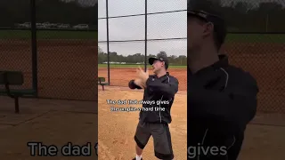 Dad gives the umpire a hard time #sports #dad #pov