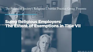 Suing Religious Employers: The Extent of Exemptions in Title VII