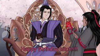 animatic Jiang Cheng so you just gonna bring me a birthday gift on my birthday