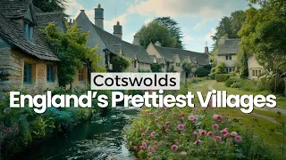 Cotswolds Most Beautiful Villages In England Walking Tour [4K HDR]