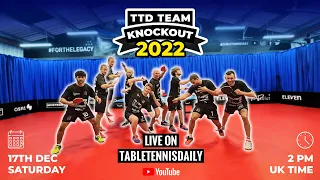 TTD Team KNOCKOUT Tournament 2022 (LIVE)