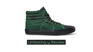 Vans Skate Sk8-Hi 238 Dakota Roche Verde / unboxing y review