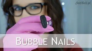 Jak zrobić BUBBLE NAILS? Krok o kroku, paznokcie z piany! JustNails.pl