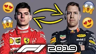 THE CRAZIEST DRIVER TRANSFERS IN F1 2019 CAREER MODE!