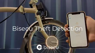 Bisecu Smart Bike Lock - Bisecu Theft Detection Test