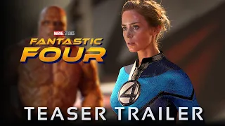 Fantastic 4 - TEASER TRAILER (2023) Emily Blunt, John Krasinski | Marvel Studios (Phase 5 Movie)