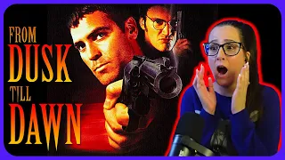 I did NOT see it coming!! *FROM DUSK TILL DAWN* ♡ FIRST TIME WATCHING MOVIE REACTION! ♡