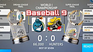 LIVE Baseball 9 World 1 Championship !! Part 1