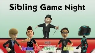 Sibling Game Night - Monopoly (Richest Edition)