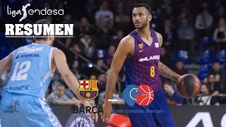 Barça Lassa - Cafés Candelas Breogán (94-80) RESUMEN // Jornada 16 Liga Endesa