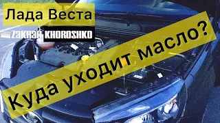 У Весты исчезает масло в двигателе. Жор масла на Ладе Весте. #влог #автоvesta #ютубканал #автоваз