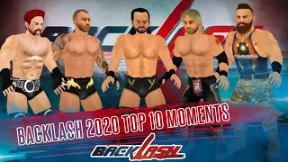 Wr3d 2k20-Backlash 2020 top 10 moments