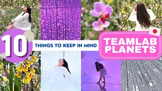 10 things to keep in mind when visiting TeamLab Planets Tokyo ✨ (Japan Travel Guide)