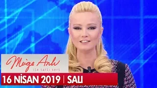 Müge Anlı ile Tatlı Sert 16 Nisan 2019 Salı - Tek Parça