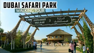 [4K] DUBAI SAFARI PARK Walking Tour 2021 | Tourist Attraction