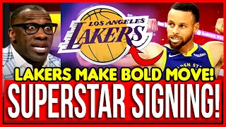 LAKERS' AUDACIOUS BID TO STEAL NBA'S MVP! SENSATIONAL SIGNING! TODAY'S LAKERS NEWS