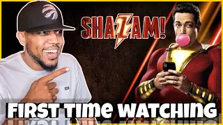 Shazam! (2019).. FIRST TIME WATCHING/ MOVIE REACTION!!!