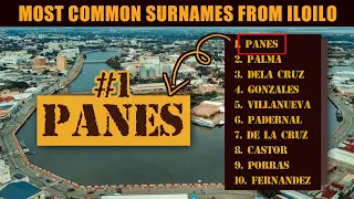 Top 100 Most Common Surnames in ILOILO