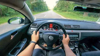 2009 Volkswagen Passat 1.9 TDI 105 Hp POV Test Drive @DRIVEWAVE1