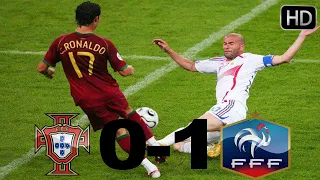 Portugal vs France 0-1 All Goals & Highlights 05/07/2006 (Semi Final) World Cup 2006 HD