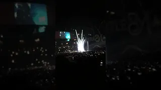 Shinsuke Nakamura’s entrance at WrestleMania 34