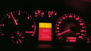 Audi A4 b5 1.9tdi(110hp) acceleration