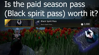 Is the Black Spirit pass (Paid Season pass) worth it? - Black Desert Online
