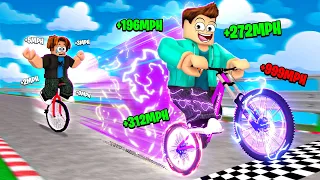 MOST EXPENSIVE BICYCLE RACE CLICKER IN ROBLOX!