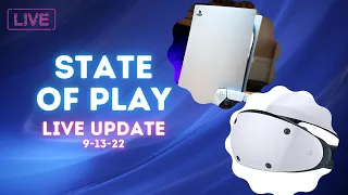 Playstation State of Play Live Stream | PSVR2 & Ps5 Game Reveals | 1VideoGameDude