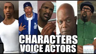 Best Characters and Voice Actors in GTA San Andreas