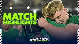 Irish head to FINAL! | Ireland v South Africa Highlights | World Rugby U20s Championship