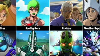 All Stands in STONE OCEAN