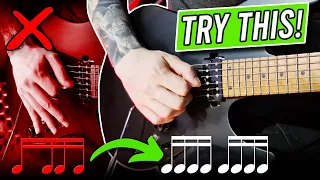 The 3 BEST Rhythm Guitar Exercises (instantly improve your TIMING!)