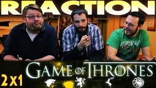 Game of Thrones 2x1 REACTION!! "The North Remembers"